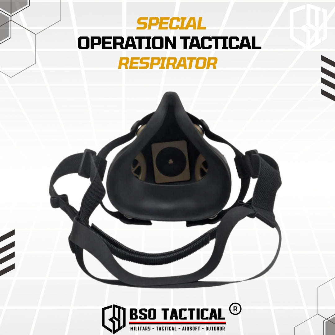 SOTR Style Tactical Mask Breather Hepa Filter Function Special Respirator