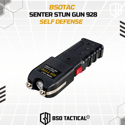 Stun Gun 928 Senter Setrum Alat Kejut Listrik Survival EDC Gear Self Defense Best Quality