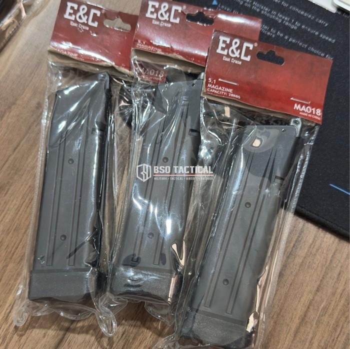Mag E&C GBB Capa 31rds ENC Airsoft Mag GBB Version Metal