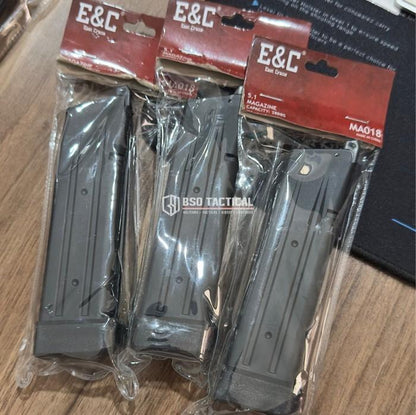 Mag E&C GBB Capa 31rds ENC Airsoft Mag GBB Version Metal