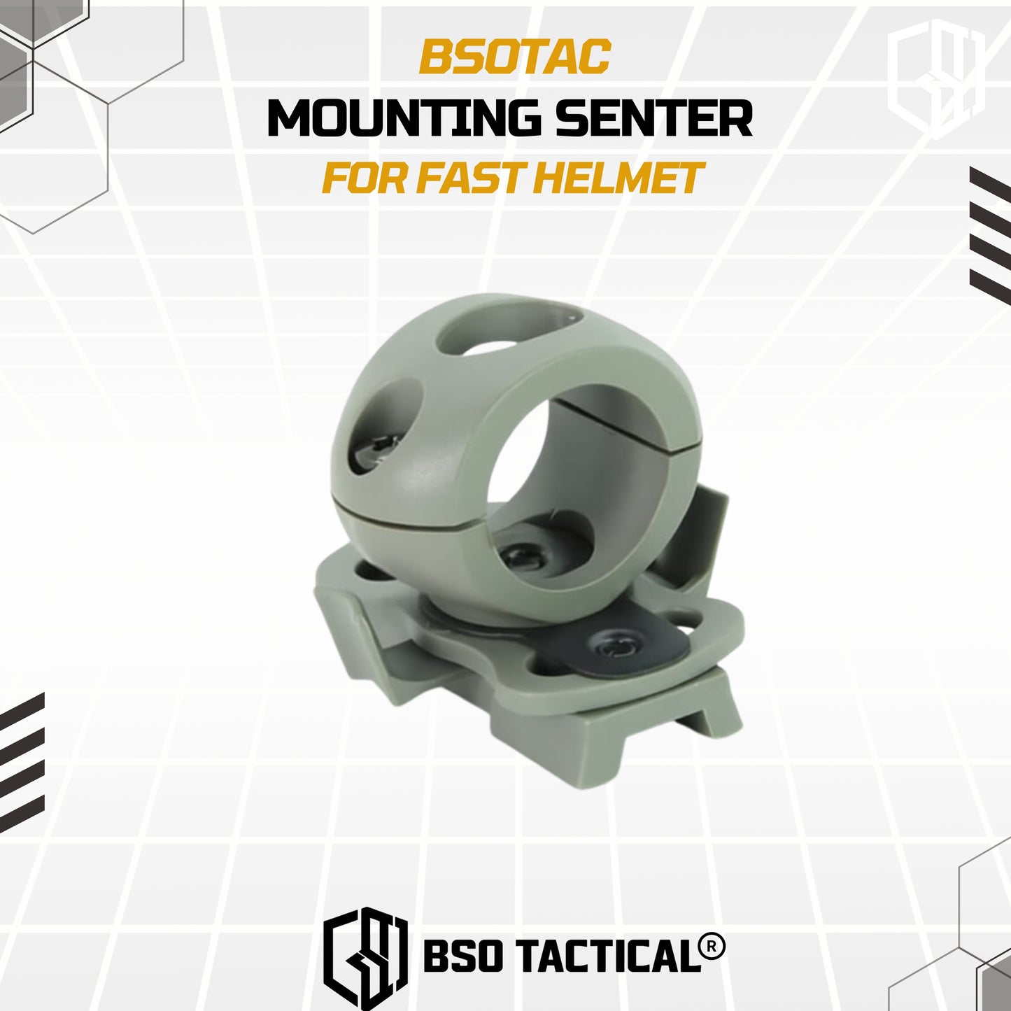 Mounting Senter Mount Rail Flashlight for ARC Rail  Helmet Accesories Fast Helm ABS Outdoor