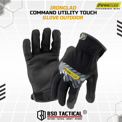 Sarung Tangan Tactical Ironclad Command Utility Touch Glove Outdoor IEX-MUG