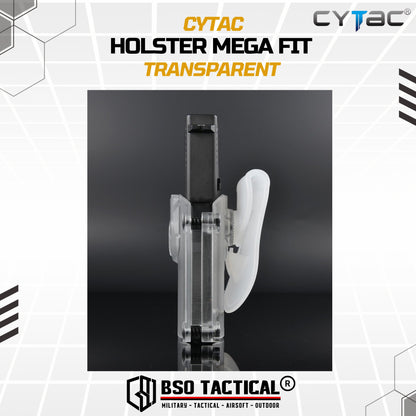 Cytac Holster Mega Fit Transparent Series NEW Universal ORI
