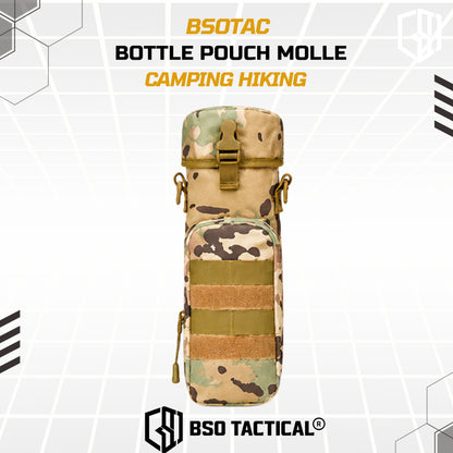 Tas Selempang Outdoor dengan Bottle Pouch Molle for Hiking Camping Outdoor Bag