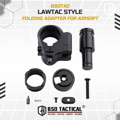LT Folding Stock Adapter Popor Lipat AEG GBBR 556 Style