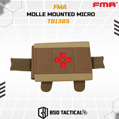 FMA Tactical Medic Micro Trauma Kit Pouch Molle Outdoor Medical Pouch - TB1385