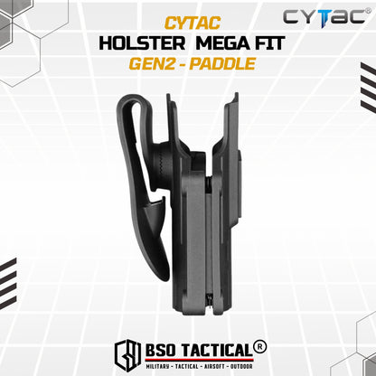 Holster Cytac Mega Fit Gen2 Compact Universal Right Hand ORIGINAL - Belt Clip / Paddle