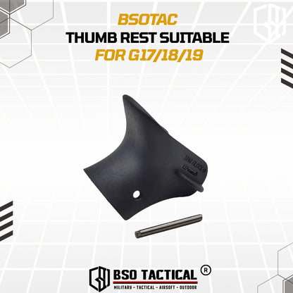 Tactical Thumb Rest GL GBB G Series Polymer Suitable for G17 G18 G19