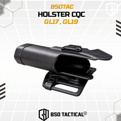 Holster Tactical GL 17 19 CQC Waist Paddle Belt Loop GBB GBBR