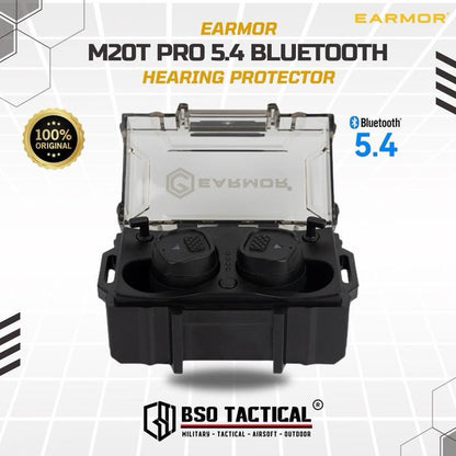 Earmor M20T PRO 5.4 Bluetooth Electronic Earplugs Hearing Protection ORIGINAL Earbuds Earphone Wireless Green Tws Headset