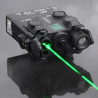 Senter Laser DBAL A2 Tactical Light LED Flaslight with Switch
