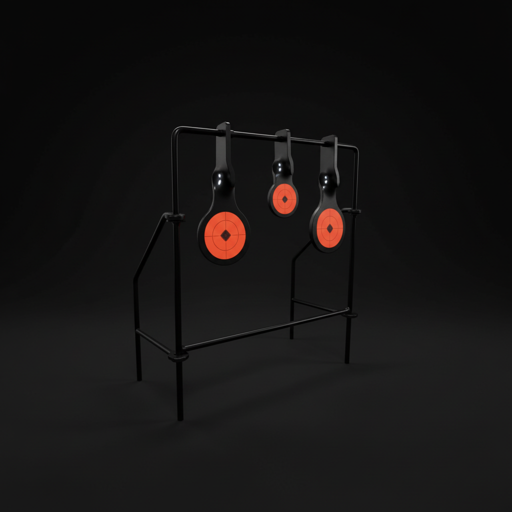 Triple Target Spinner Shooting Training IPSC Round Shooting Target