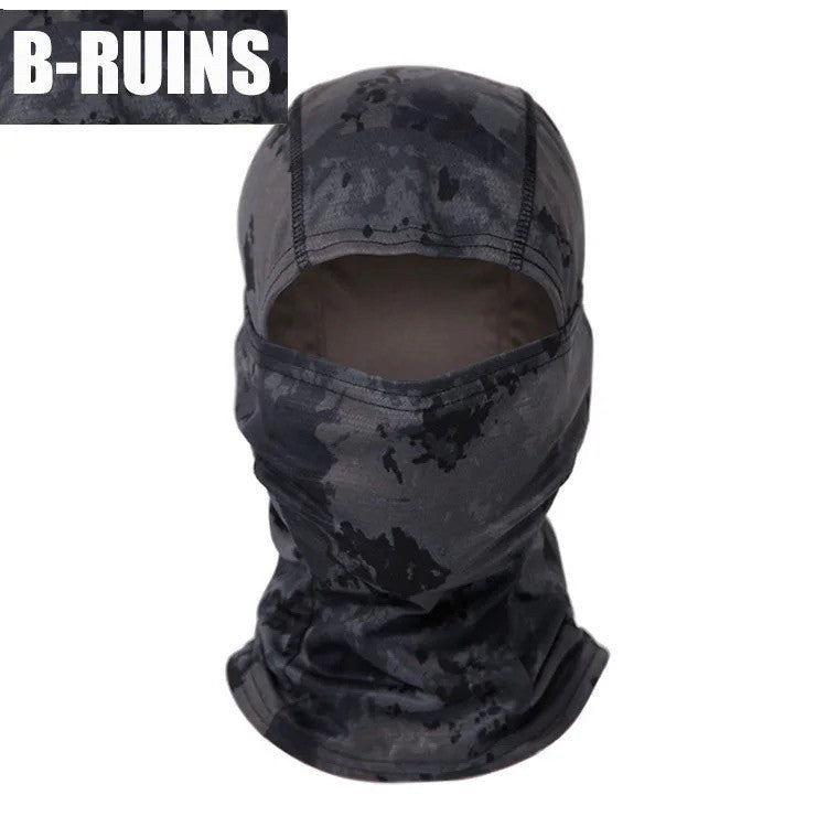 Masker Balaclava Rattlesnake Full Face Tactical Outdoor Mask
