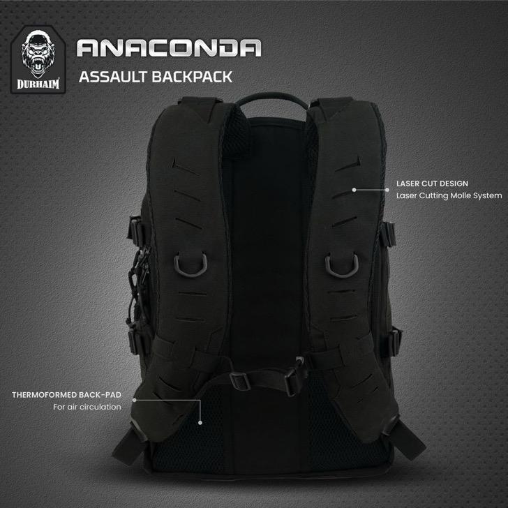 Tas Ransel Tactical Durhaim Anaconda Backpack Multifungsi Outdoor EDC Bag ORIGINAL