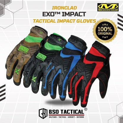 Sarung Tangan Ironclad EXO Impact CQB Outdoor Motorcycle Glove ORIGINAL