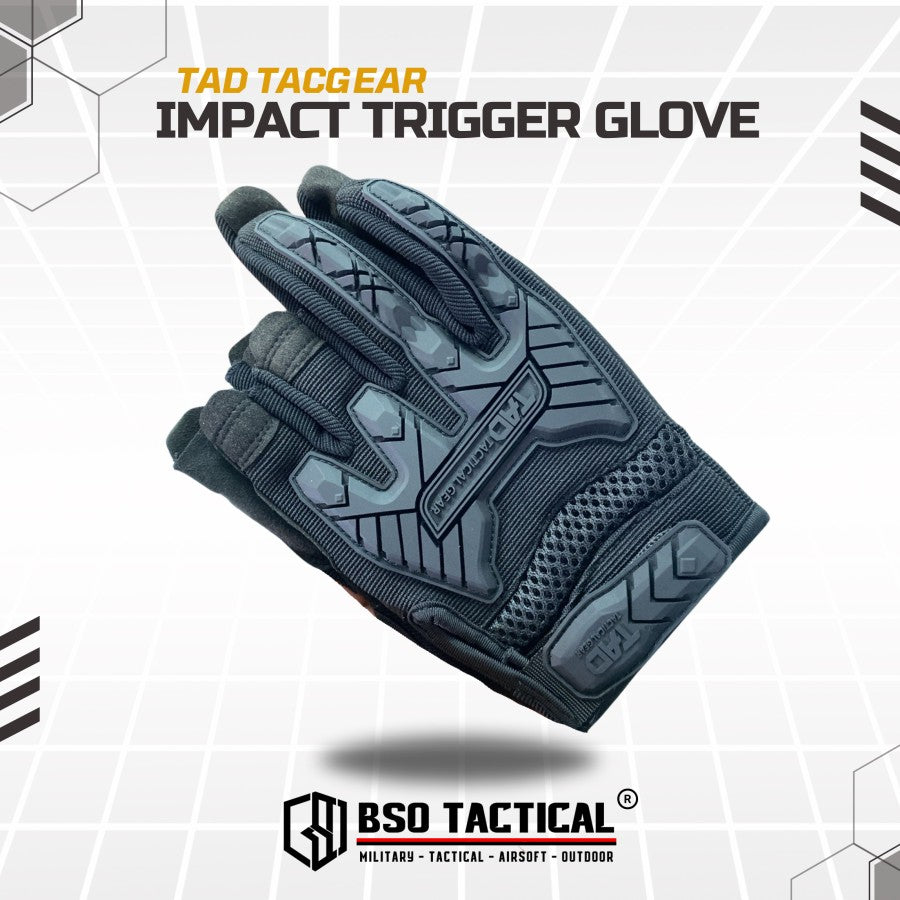 Sarung Tangan Tacgear Impact Outdoor Glove Half Finger Protection