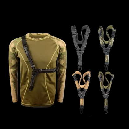 Tali Sandang Tactical Sling V.1 Paracord Vest Lanyard 1 Point Adjustable