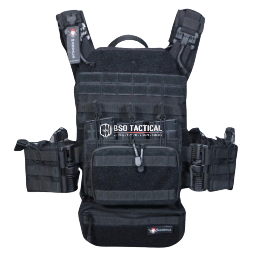 Rompi Tactical Nakula Body Vest Set Quick Release Molle Plate Carrier