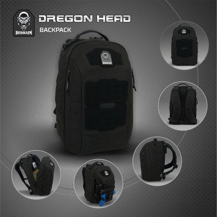 Tas Ransel Tactical Durhaim Dregon Head Outdoor EDC Backpack - ORIGINAL