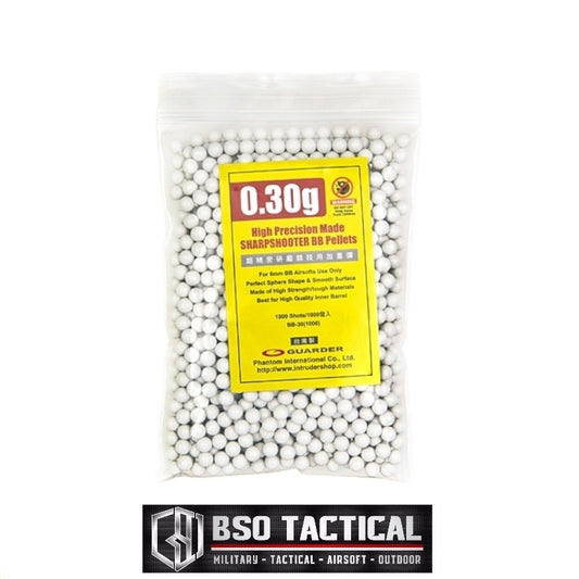 Guarder High Precision BB 0.30 0.3 0,30 0,3 1000 Rds Airsoft - ORIGINAL