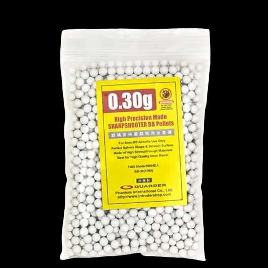 Guarder High Precision BB 0.30 0.3 0,30 0,3 1000 Rds Airsoft - ORIGINAL