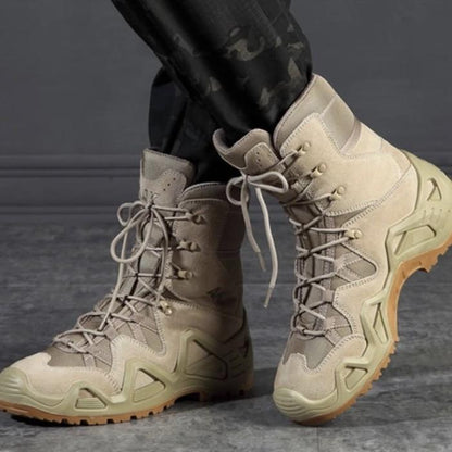 Sepatu LW Model Tactical Outdoor Boots 8 Inch Hiking Shoes