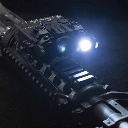 Senter Laser DBAL A2 Tactical Light LED Flaslight with Switch