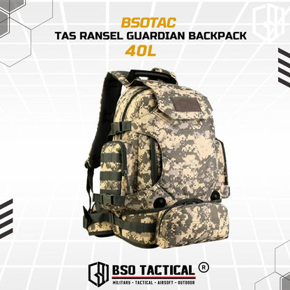 Tas Ransel Guardian Tactical Outdoor Multipurpose Backpack 40L Bag