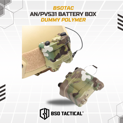 Pemberat Helm Tactical Dummy Battery Case Box AN/PVS31 Style - No Function