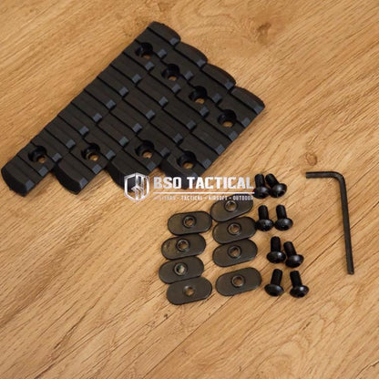 Rail Panel 4 Set for ME Handguard Polymer Picatinny for Laser Flashlight Grip
