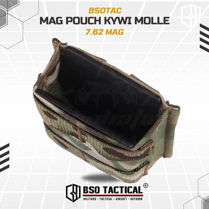 WS Tactical Molle Single Mag Pouch 7.62 Kywi Insert Fastmag