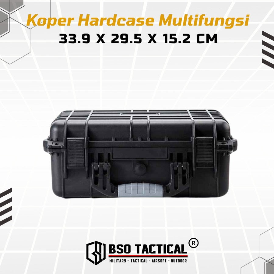 Koper Hardcase Multifungsi Tactical Case Precut Foam 33.9 x 29.5 x15.2
