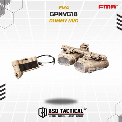 FMA GPNVG18-BNVS Dummy NVG Upgraded Version Seals Devgru Style