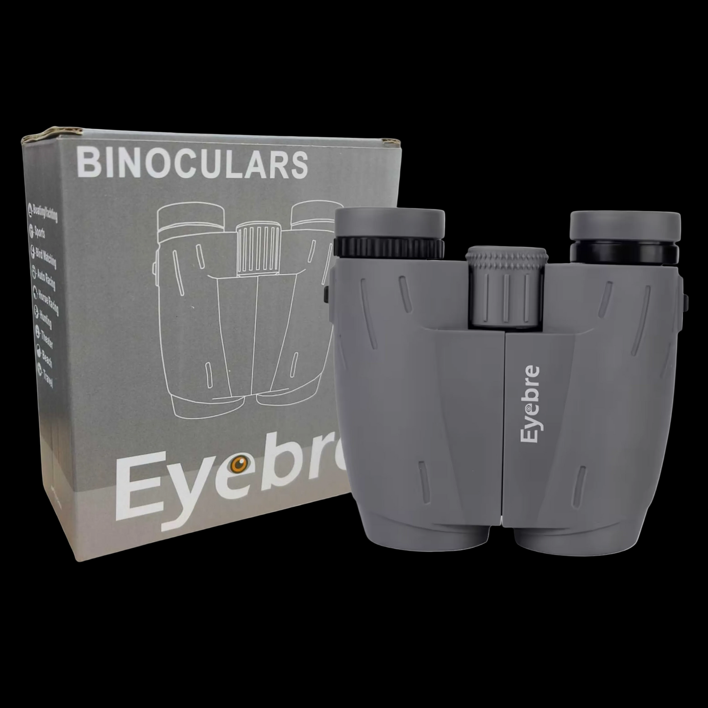 Eyebre Binocular 10x25 Compact Zoom Teropong Outdoor - GREY