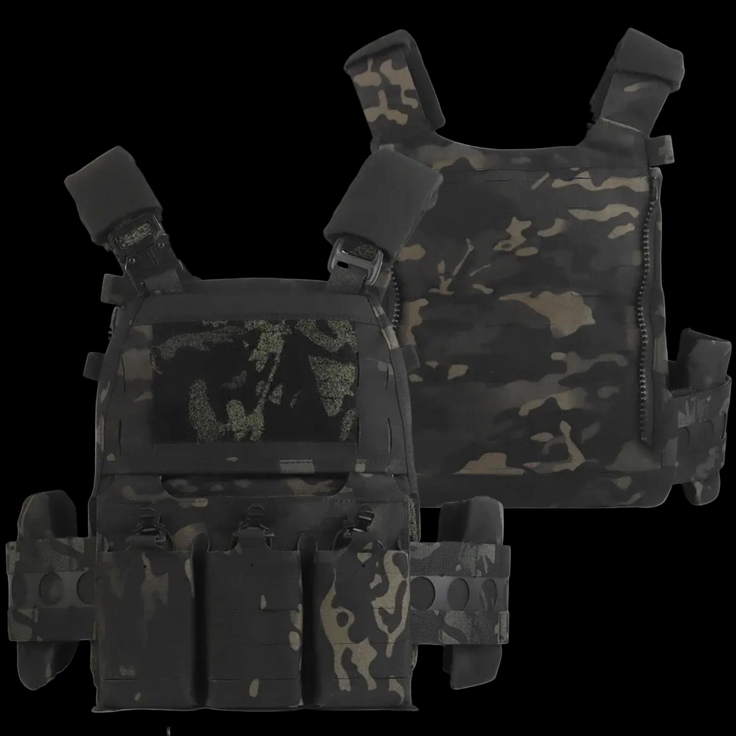 WoSport FCPC V5 Outdoor Tactical Vest with Triple Mag Pouch QD