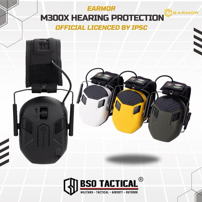 Earmor M300X Earmuff Hearing Protection Licensed ORIGINAL