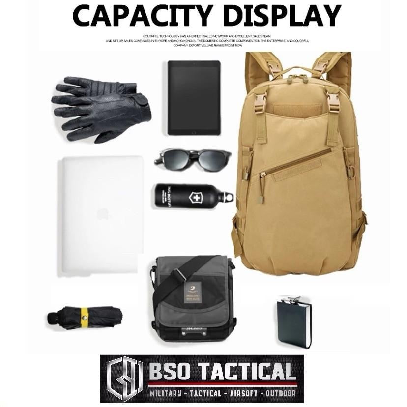 Tas Ransel Multifungsi Molle 35L Outdoor Backpack Bag - TR643