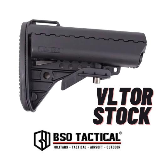 Popor Tactical Airsoft VLTOR Style AEG Buttstock