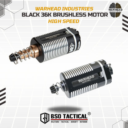 Warhead Dinamo Brushless CNC motor BLACK High Speed 36k RPM