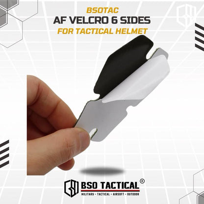BSOTAC Perekat Helm AF Exterior for Patch Accesories Tactical 6 Sides