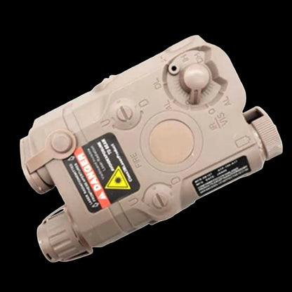 ANPEQ15 Style Red Laser with Battery Box Polymer