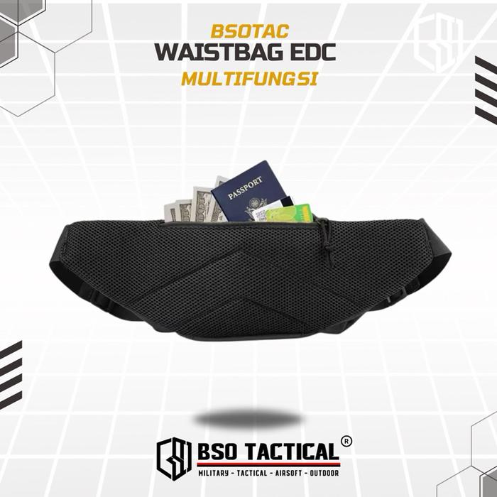 Tas Pinggang Outdoor Fanny Pack Tactical Waist Bag EDC Multifungsi Daily