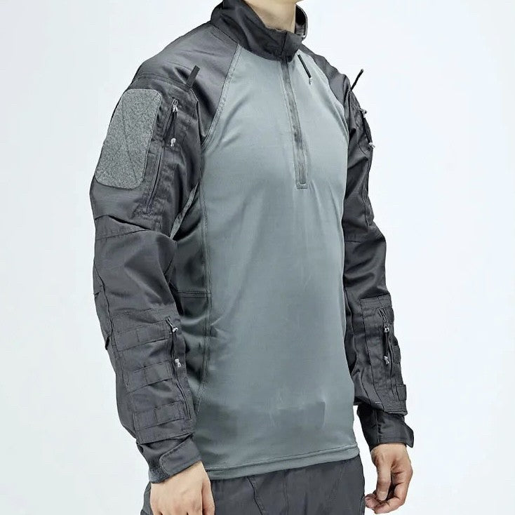Baju Olahraga Luar Ruangan Shirt CSPRO Tac Body Suit Outdoor Long Sleeve Sport Combat Shirt M-XXXL