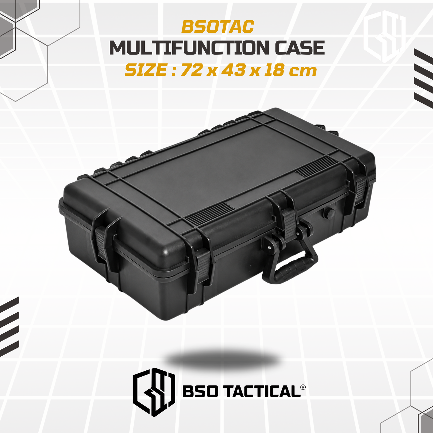 Koper 72 Outdoor Multifungsi with Precut Foam Hardcase