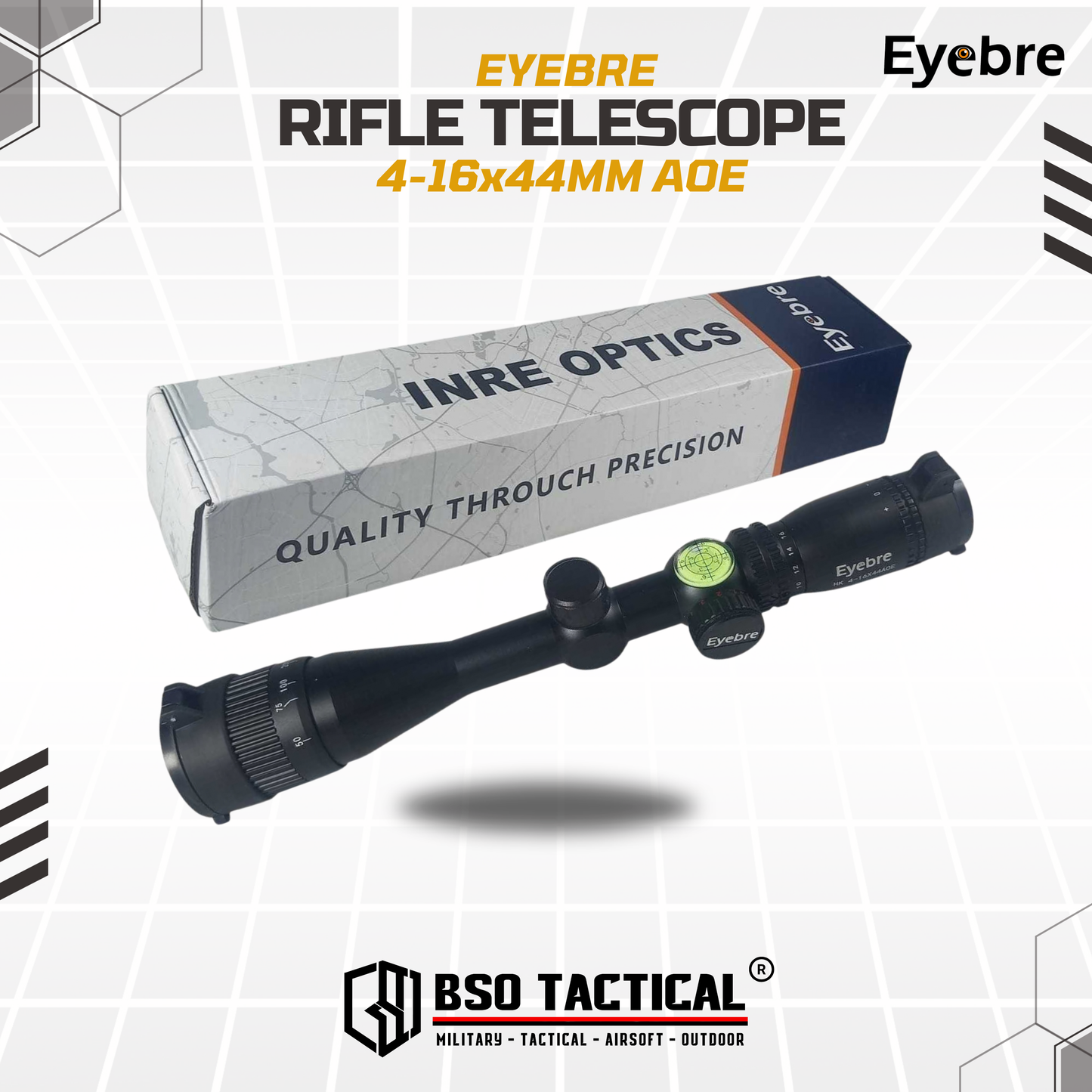 Eyebre Rifle Scope 4-16x44mm Telescope Hunting
