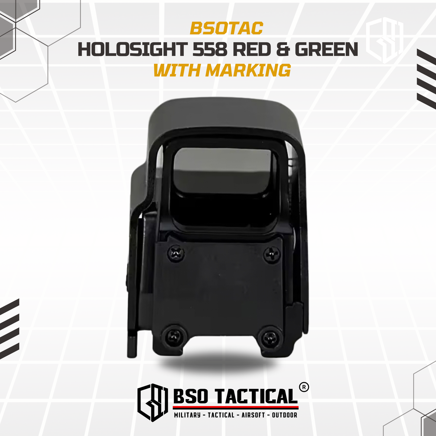 Holosight ET Style 558 XPS 3-2 Tactical Red Green Dot Scope Sight With Marking - Repro