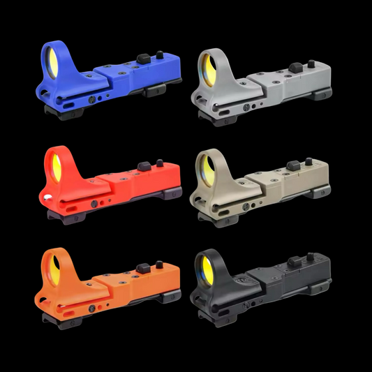 SOETAC C-More Tactical Reflex CMORE Red Dot Scope Sight With Picatinny Rail