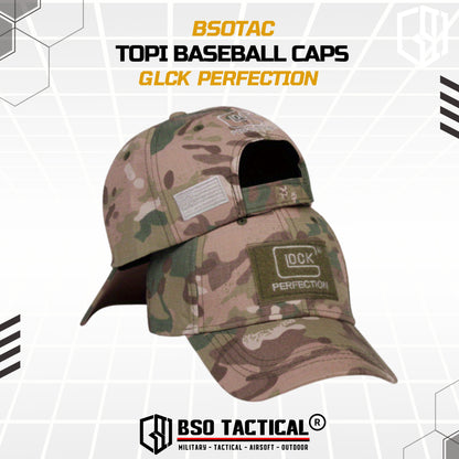 Topi Casual Outdoor GL Perfection Tactical Style With Logo Embroidery Hat Sport