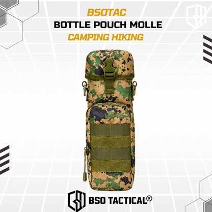 Tas Selempang Outdoor dengan Bottle Pouch Molle for Hiking Camping Outdoor Bag