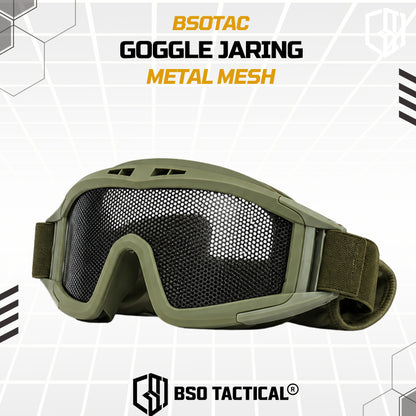 Goggle Tactical Outdoor Metal Mesh Jaring Outdoor Gear